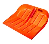 Снеговая лопата из поликарбоната CARBOLUX ПК-1 красная 11200