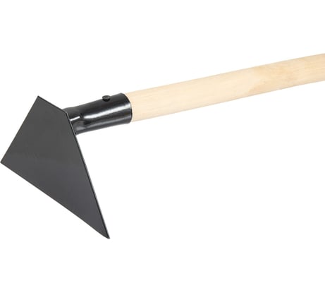Мотыга КЭС прямая 190x100x1260 мм, деревянный черенок 21010046