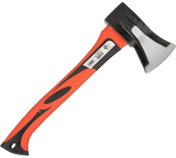 Колун кованый INTERTOOL 1000 г, ручка из фибергласса HT-0274