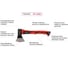 Топор INTERTOOL 600 г, ручка из фибергласса HT-0261 8