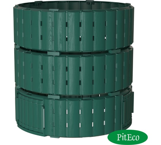 Компостер Piteco 1000л зеленый K21120