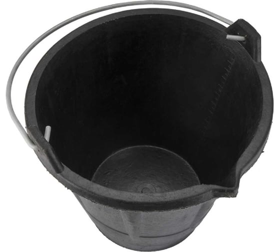 Резиновое ведро Bellota 12л с носиком BKCIND12BM