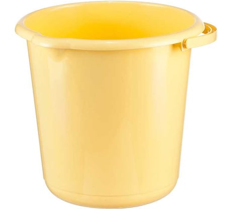 Ведро IDEA 10 л М 2430 Банановый