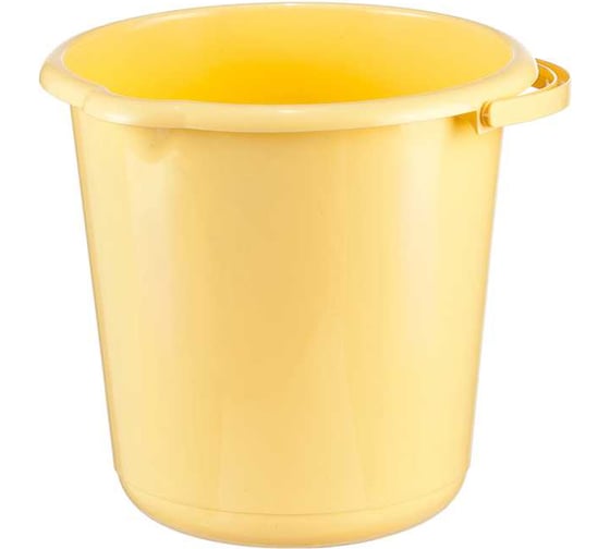 Ведро IDEA 10 л М 2430 Банановый 1