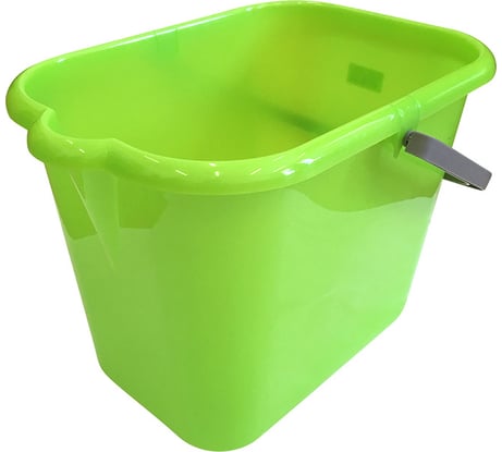 Ведро Мультипласт Групп 16л без отжима прямоугольное с носиком MPG961598/960255