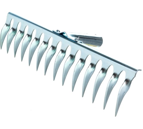 Грабли SKRAB витой зуб, без рукоятки, нержавеющая сталь 28067