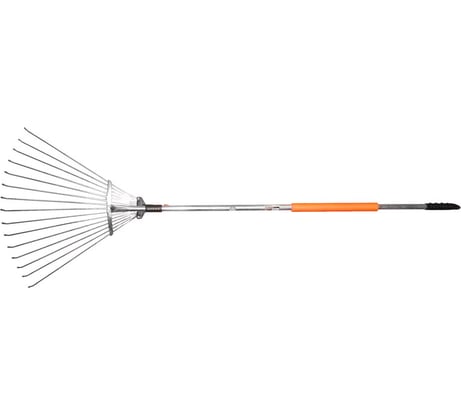 Веерные грабли SKRAB резиновая ручка TS1048F 28063