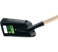 Лопата совковая СИБРТЕХ 215x260x1400 мм, деревянный черенок 61309