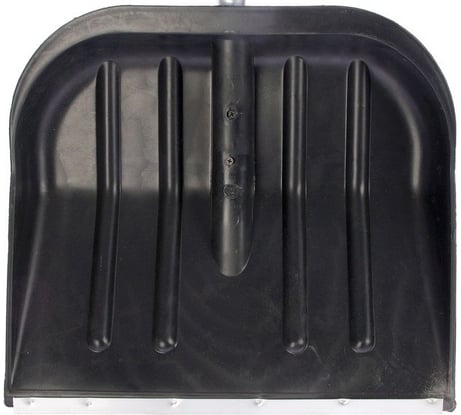 Лопата для снега Репка №2 пластиковая, с оцинкованной планкой, без черенка 13786