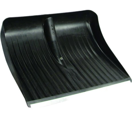 Лопата для снега БЕРКХАУС № 1 пластиковая, с планкой, без черенка 6945