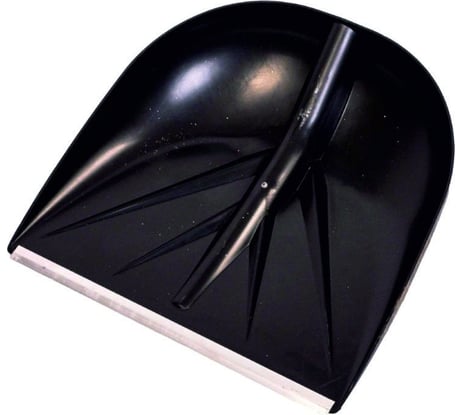 Лопата для снега БЕРКХАУС № 3 пластиковая, с планкой, без черенка 7352