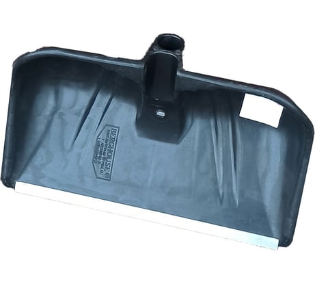 Лопата для снега БЕРКХАУС № 5 пластиковая, с планкой, без черенка 11593