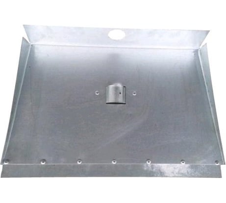 Лопата для снега СПЕЦ Движок алюминий, 3-бортн. 375x500 мм без черенка, d 40мм И-01977