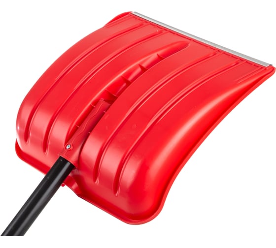 Лопата для снега HAMMER Red 2.0 326-004 с дюралюминиевым черенком, V-образная ручка 592800
