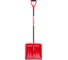Лопата для снега HAMMER Red 2.0 326-004 с дюралюминиевым черенком, V-образная ручка 592800 2
