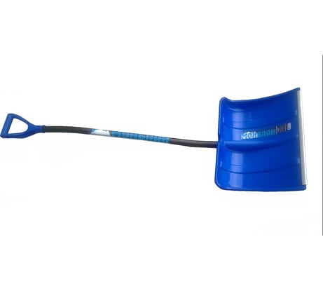 Лопата для уборки снега Инструм-Агро Монблан со съемным алюминиевым черенком, 50x37,4 см 100175