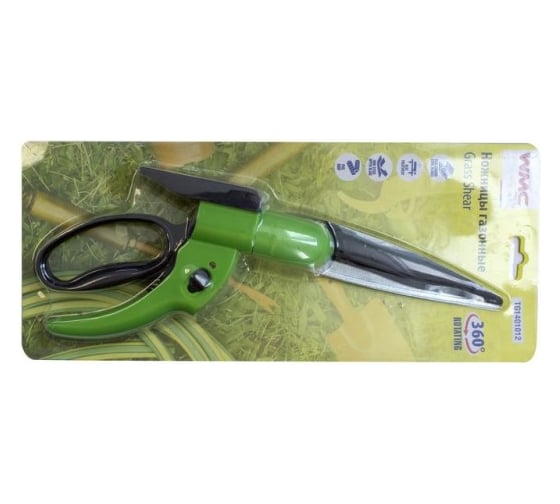 Ножницы газонные поворотные 360 с фиксацией WMC TOOLS WMC-TG1401012(50025)
