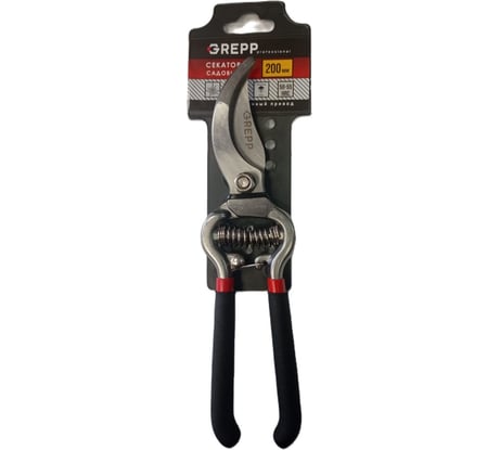 Секатор садовый GREPP 200 мм, 8" /60/6 204-200
