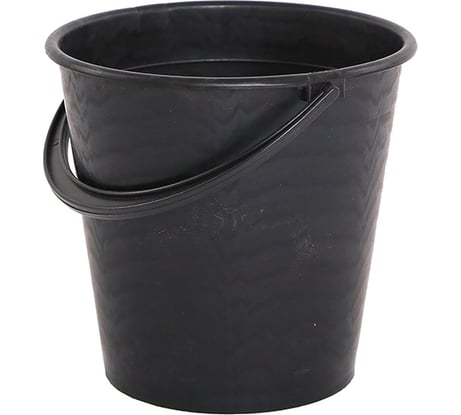 Ведро Интехпром НК 10 л. хозяйственное черное 4607947691047