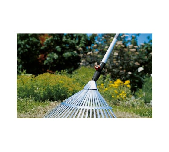Комплект: грабли + деревянная рукоятка Gardena 03022-36.000.00