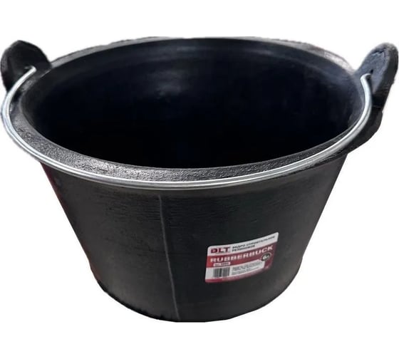 Ведро строительное гибкое DLT RUBBERBUCK 6л 2900