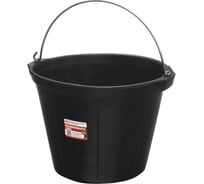 Ведро строительное гибкое DLT 10л, тип RUBBERBUCK 2903