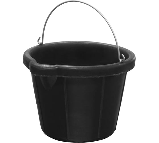 Ведро строительное гибкое с градуировкой DLT 8л, тип RUBBERBUCK 2902