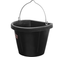 Ведро строительное гибкое с плоским краем DLT 17л, тип RUBBERBUCK 2906