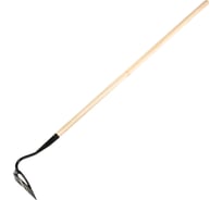 Стальная усиленная мотыга СИБРТЕХ 190х60х1430 мм, деревянный черенок 62283