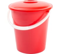 Пищевое ведро с крышкой Радиан Евро 5 л 4607168314169к