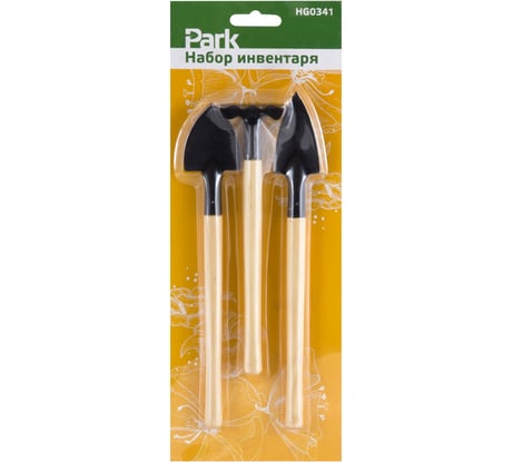 Набор инвентаря Park HG0341 совок 2 шт., грабельки 274008