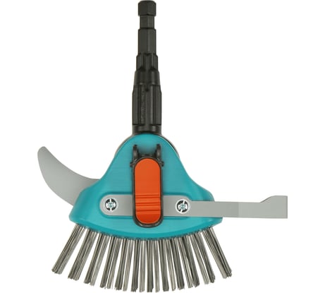 Щелевая щетка 3-в-1, насадка для комбисистемы Gardena 03608-20.000.00