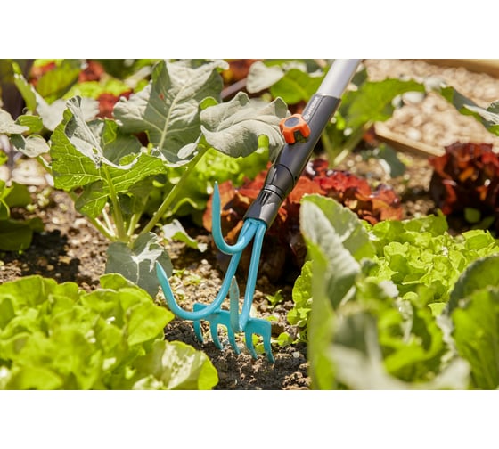 Культиватор-грабли, насадка для комбисистемы Gardena 03165-20.000.00