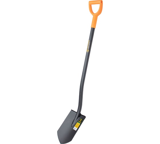 Лопата штыковая универсальная Grassman с металлическим черенком G-116038 (6/6) 019996