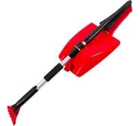 Лопата для очистки снега с щеткой для снега и скребком ARNEZI A0402002