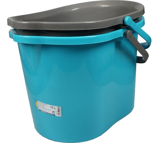 Прямоугольное ведро ROZENBAL 15л R300072