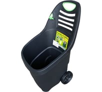 Садовая тележка Helex черная/зеленая, 65 л H810