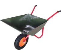 Одноколесная строительная тачка ПК Вектор сварной кузов, 110 л, 220 кг ТСО-322