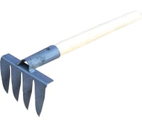 Грабли с витыми зубьями Без бренда 4 зуба, 400х120 мм 77038-4