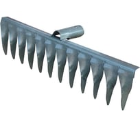 Грабли с витыми зубьями без черенка Без бренда 14 зубьев, 410х90 мм 76954