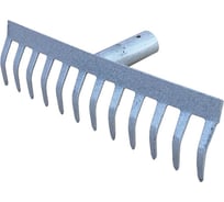 Грабли с прямыми зубьями без черенка Без бренда 12 зубьев, 300х80 мм 76933