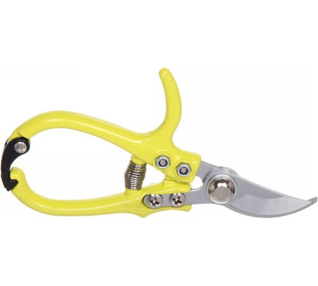 Секатор плоскостной Добросад 6" (15,5см) "Цветочница" металлические ручки 826-034