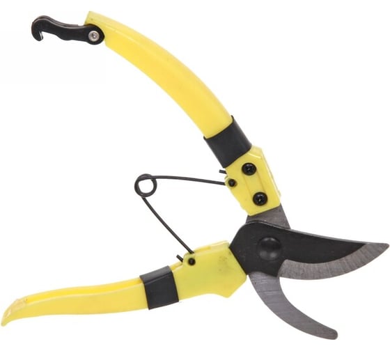Секатор плоскостной Добросад 7" (18см) "Эконом" пластиковые ручки 710-567