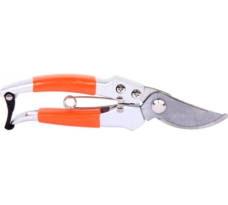 Секатор плоскостной Добросад 8" (20см) "Дачник" гальваническое покрытие, алюминиевые комбинированный ручки 710-026