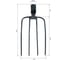 Вилы садовые 4-х рогие WillTech F102-4T 042150 3