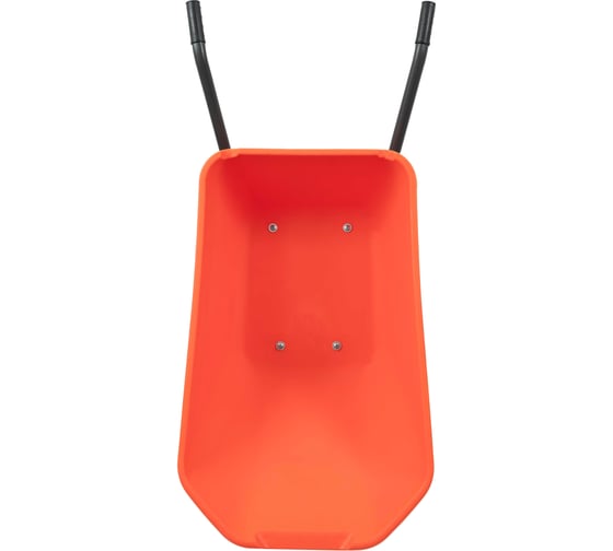 Двухколесная усиленная тачка Gigant с пластиковым кузовом 110л ZAW-06