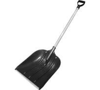 Лопата пластик с ал нак. Политех Лавина 520x395 мм ал чер v- руч. 8025416