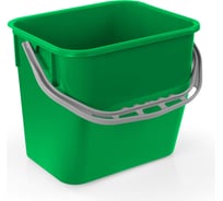 Пластиковое ведро с ручкой TTS зеленое, 12 л 000V3502