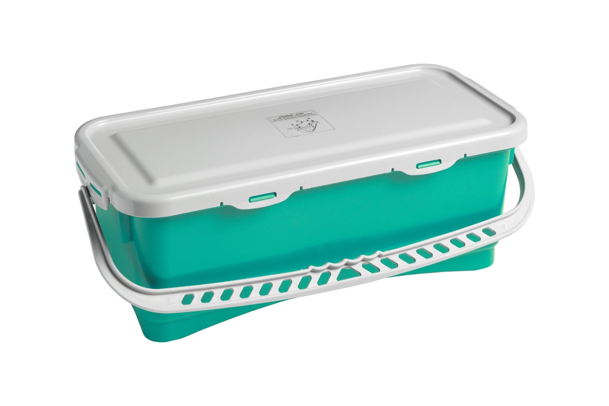 Герметичное ведро с крышкой и ручкой TTS зеленое, 10 л 0V003225 ...