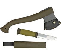 Туристический набор (нож и топор) Morakniv Outdoor Kit MG Mora 2000 Green 36892